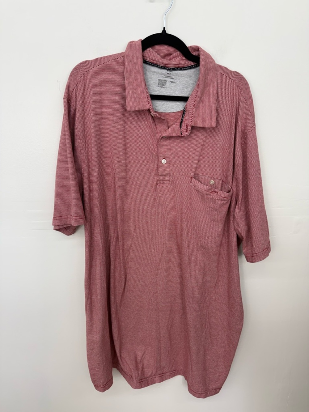 Shaquille O’Neal Men's Short Sleeve Polo with Chest Pocket Y21